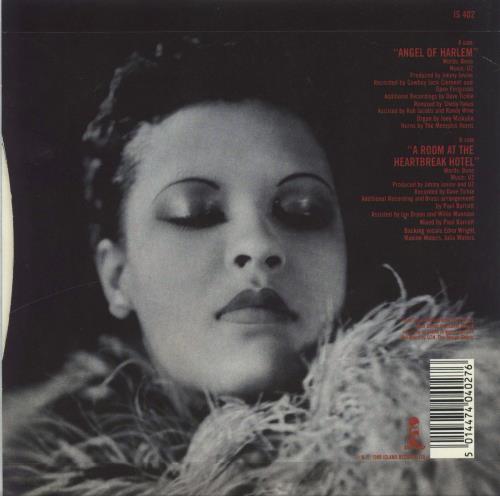 U2 Angel Of Harlem 7" vinyl single (7 inch record / 45) UK U-207AN824739