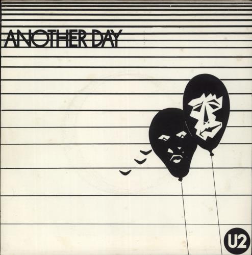 U2 Another Day -  Orange Label - 3rd - Grafotone Sleeve 7" vinyl single (7 inch record / 45) Irish U-207AN864180