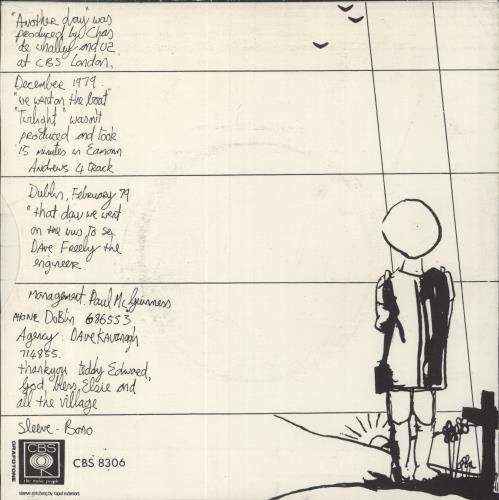 U2 Another Day - Orange Vinyl 7" vinyl single (7 inch record / 45) Irish U-207AN322244