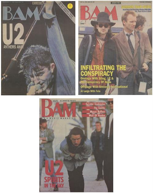 U2 BAM - LA's Music Magazine magazine US U-2MABA434511