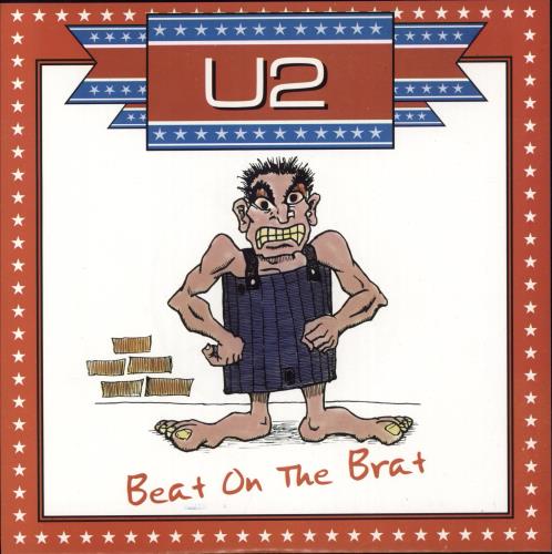 U2 Beat On The Brat 7" vinyl single (7 inch record / 45) US U-207BE865731
