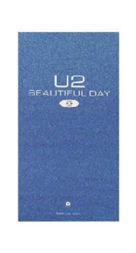 U2 Beautiful Day - slipcase p/s video (VHS or PAL or NTSC) UK U-2VIBE170883