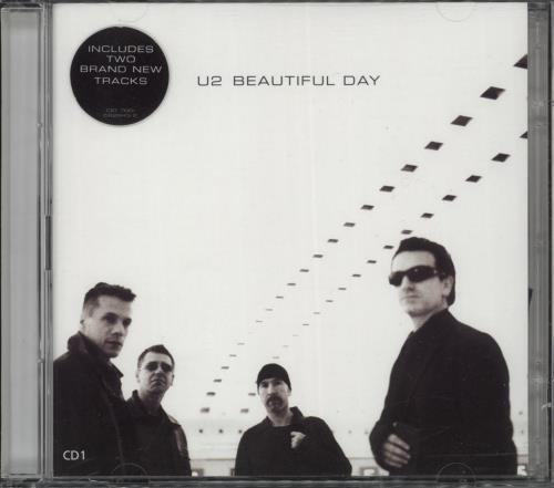U2 Beautiful Day CD 1 & 2 2-CD single set (Double CD single) UK U-22SBE865283