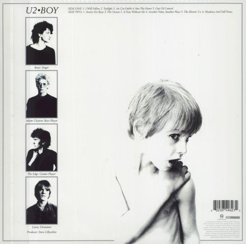 U2 Boy - 40th Anniversary Edition - White Vinyl - EX vinyl LP album (LP record) UK U-2LPBO826208