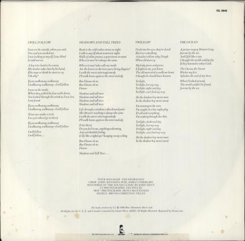 U2 Boy - EX vinyl LP album (LP record) Canadian U-2LPBO489714