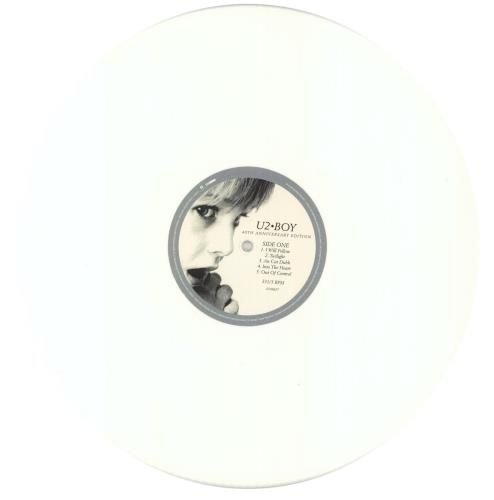 U2 Boy: 40th Anniversary RSD BF2020 - White Vinyl vinyl LP album (LP record) UK U-2LPBO784567