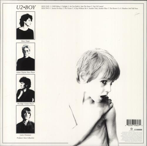 U2 Boy: 40th Anniversary RSD BF2020 - White Vinyl vinyl LP album (LP record) UK U-2LPBO784567
