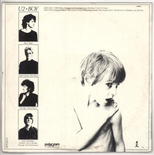 U2 Boy vinyl LP album (LP record) Portuguese U-2LPBO737859