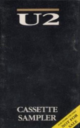 U2 Cassette Sampler cassette album UK U-2CLCA09572