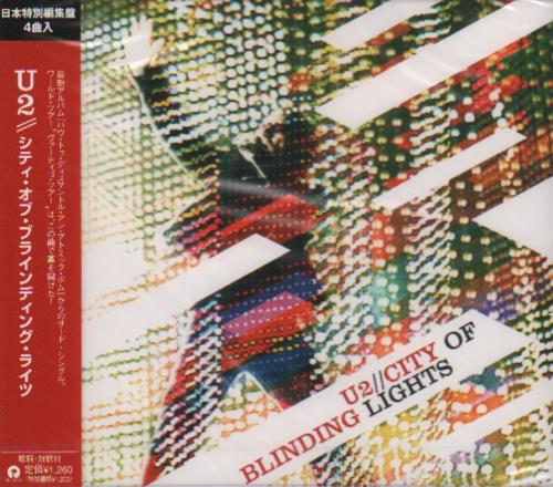 U2 City Of Blinding Lights CD single (CD5 / 5") Japanese U-2C5CI322506