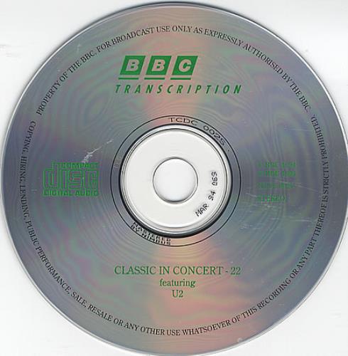 U2 Classic In Concert 22 CD album (CDLP) UK U-2CDCL367690