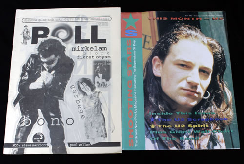 U2 Collection of 4 Magazines magazine UK U-2MACO546456