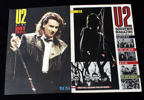 U2 Collection of 4 Magazines magazine UK U-2MACO546456