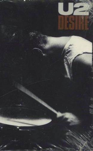 U2 Desire - Sealed cassette single US U-2CSDE831677