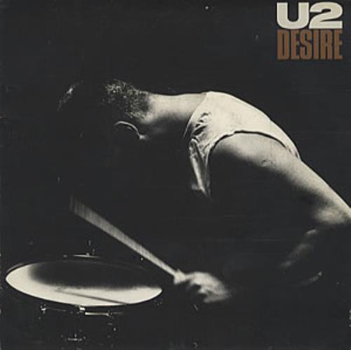 U2 Desire 7" vinyl single (7 inch record / 45) US U-207DE190810
