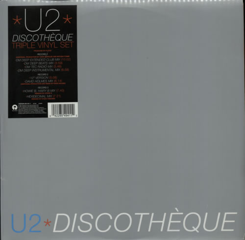 U2 Discotheque - Triple Pack 12" vinyl single (12 inch record / Maxi-single) UK U-212DI82855