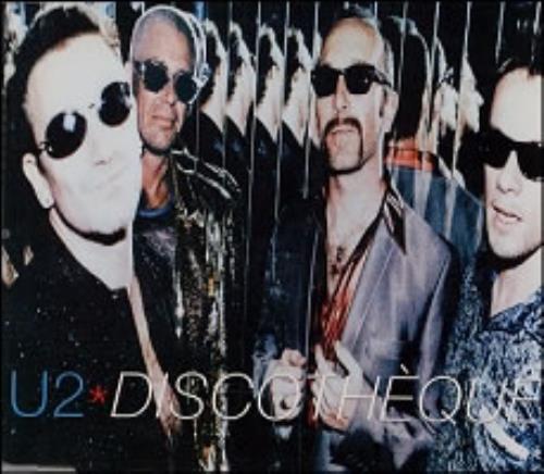U2 Discotheque - withdrawn jewel case CD single (CD5 / 5") UK U-2C5DI179297
