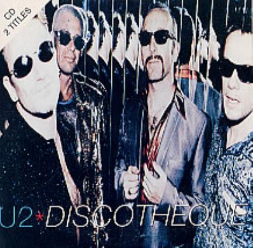 U2 Discotheque CD single (CD5 / 5") Australian U-2C5DI78201