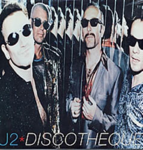 U2 Discotheque 12" vinyl single (12 inch record / Maxi-single) US U-212DI80126