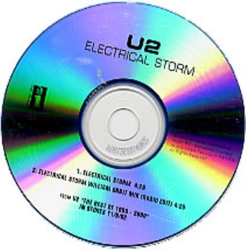 U2 Electrical Storm - REMIX CD-R acetate US U-2CREL224266