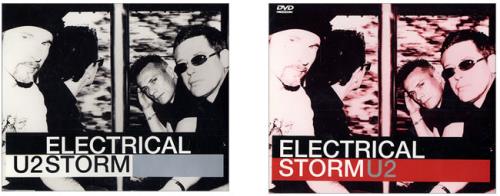 U2 Electrical Storm 3-disc CD/DVD Set Canadian U-23DEL485644