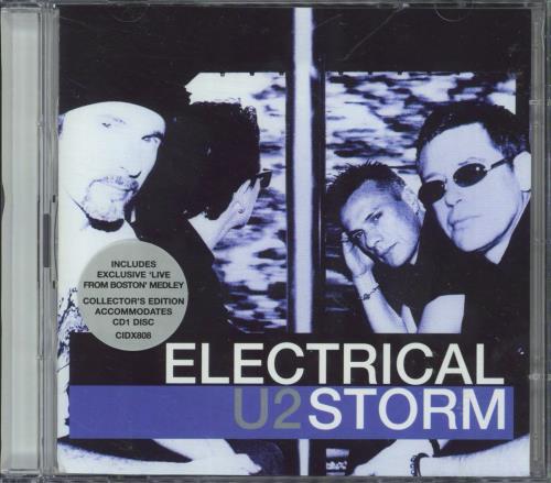 U2 Electrical Storm 2-CD single set (Double CD single) UK U-22SEL865761