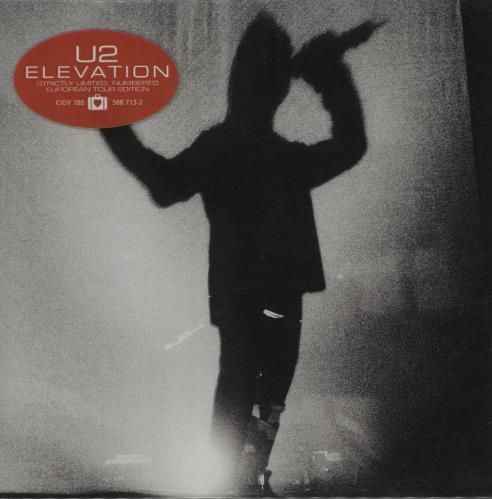 U2 Elevation - European Tour Edition CD single (CD5 / 5") UK U-2C5EL199710