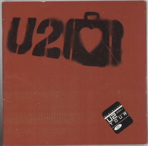 U2 Elevation Tour - EX tour programme UK U-2TREL740783