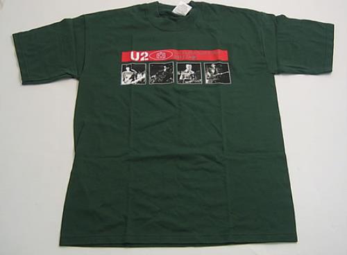 U2 Elevation Tour - Size Medium t-shirt Irish U-2TSEL404009