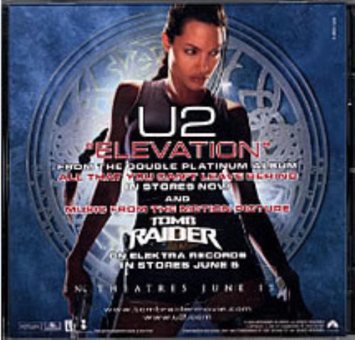 U2 Elevation CD single (CD5 / 5") US U-2C5EL184535