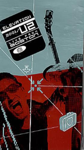 U2 Elevation video (VHS or PAL or NTSC) UK U-2VIEL208451