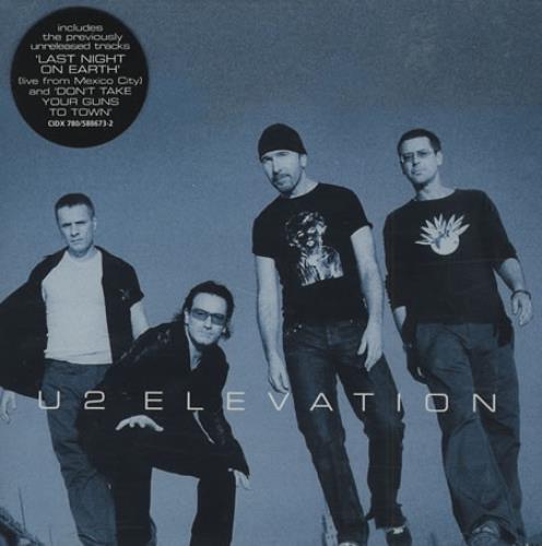 U2 Elevation CD single (CD5 / 5") UK U-2C5EL244956