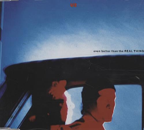 U2 Even Better Than The Real Thing CD single (CD5 / 5") German U-2C5EV237659