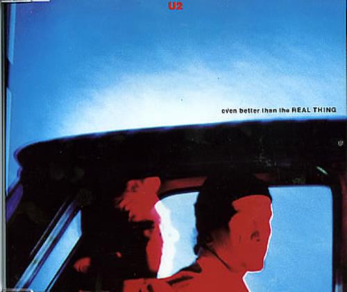 U2 Even Better Than The Real Thing CD single (CD5 / 5") French U-2C5EV06664