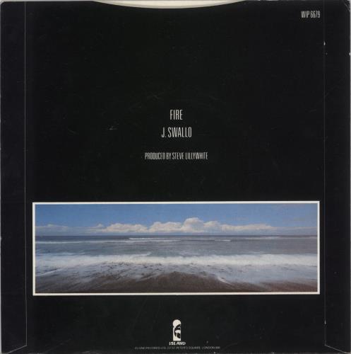U2 Fire 7" vinyl single (7 inch record / 45) UK U-207FI70687