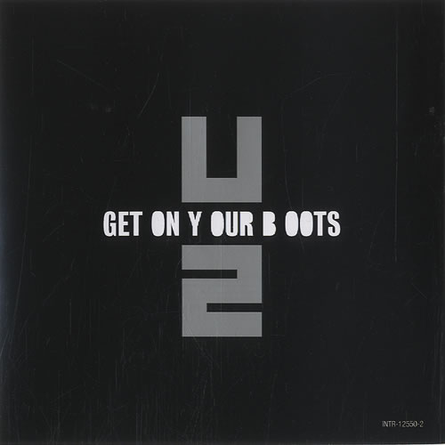 U2 Get On Your Boots CD single (CD5 / 5") US U-2C5GE462196