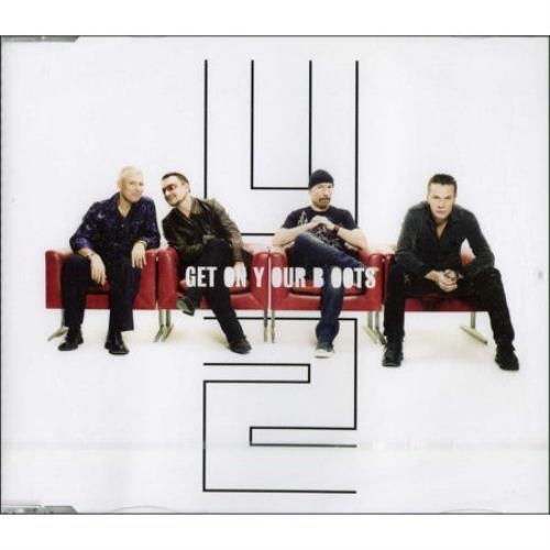 U2 Get On Your Boots CD single (CD5 / 5") French U-2C5GE463501
