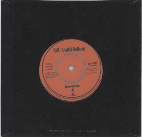 U2 Gloria - 4pr 7" vinyl single (7 inch record / 45) UK U-207GL341119