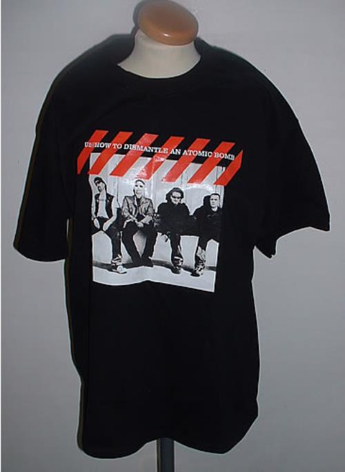 U2 How To Dismantle An Atomic Bomb - Large t-shirt UK U-2TSHO311504