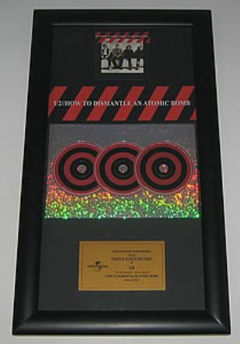 U2 How To Dismantle An Atomic Bomb award disc Colombian U-2AWHO358588