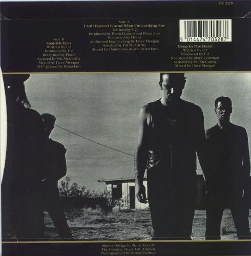 U2 I Still Haven't Found - inj 7" vinyl single (7 inch record / 45) UK U-207IS809771