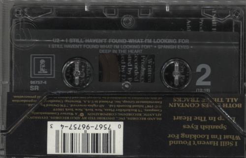 U2 I Still Haven't Found cassette single US U-2CMIS68814