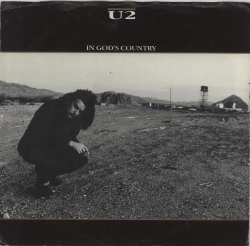 U2 In God's Country - EX 7" vinyl single (7 inch record / 45) US U-207IN400691
