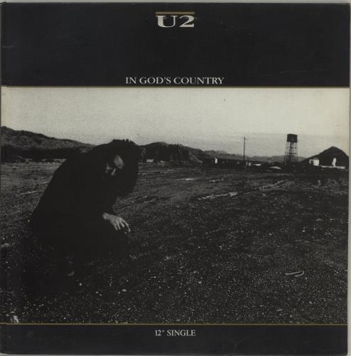 U2 In God's Country - EX 12" vinyl single (12 inch record / Maxi-single) Canadian U-212IN232533