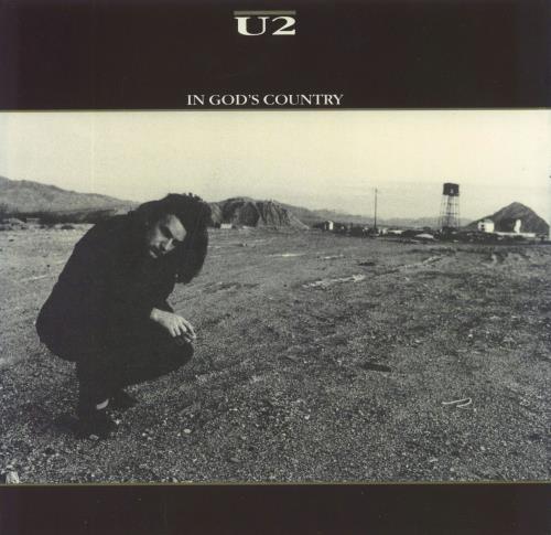 U2 In God's Country 7" vinyl single (7 inch record / 45) US U-207IN08425