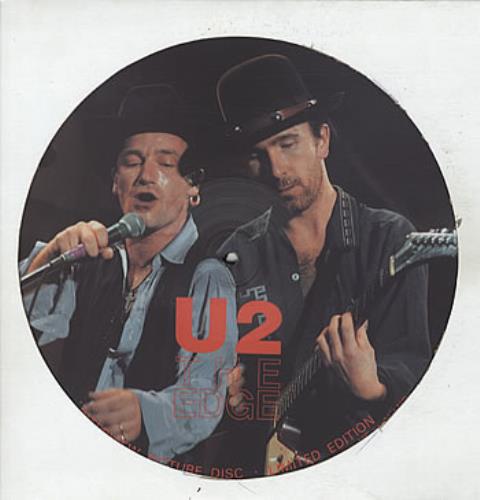 U2 Interview Picture Disc - Edge picture picture disc LP (vinyl picture disc album) UK U-2PDIN34719