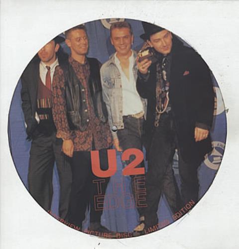 U2 Interview Picture Disc - Edge picture picture disc LP (vinyl picture disc album) UK U-2PDIN34719