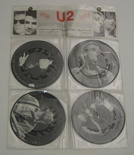 U2 Interview Picture Disc Set 7" vinyl picture disc (7 inch picture disc single) UK U-27PIN34108