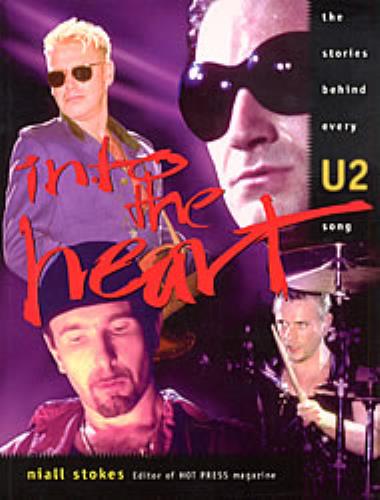 U2 Into The Heart book UK U-2BKIN112660