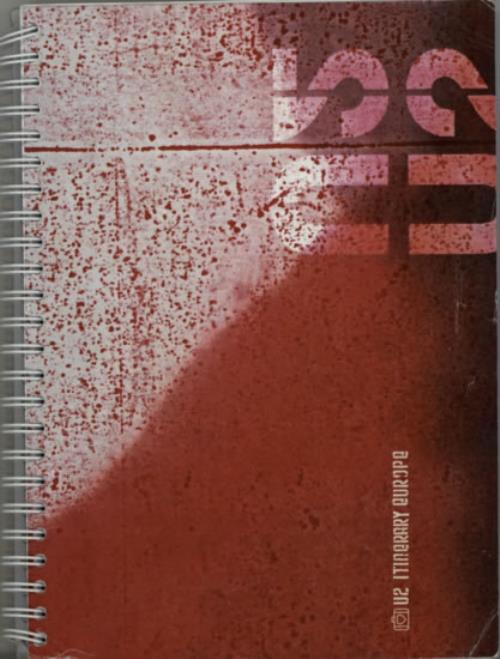 U2 Itinerary Europe - U2001 The Elevation Tour - Europe Itinerary UK U-2ITIT609078